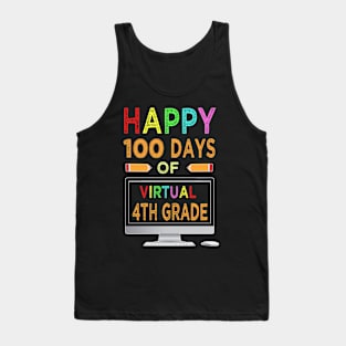 100 days of school 4th grade Tank Top